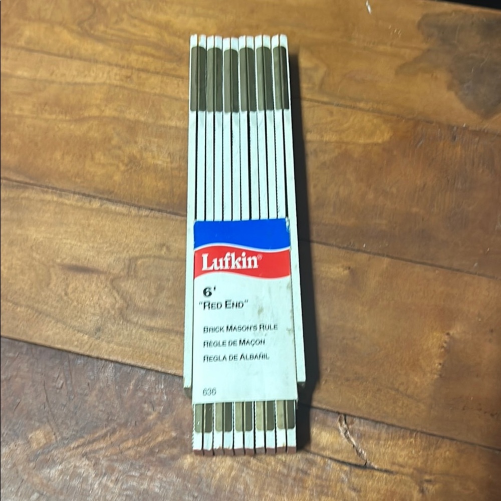 Lufkin 6' Red End Folding Ruler